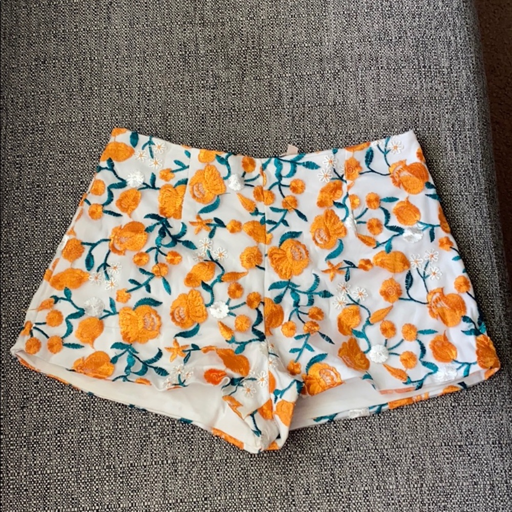 Flowery Shorts